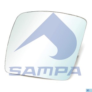 Элемент зеркальный MAN TGA,TGL,TGM,L,M2000 зеркала бокового дополнительного SAMP 022115 SAMPA