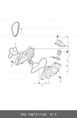 Деталь 04E 121 113 G VAG