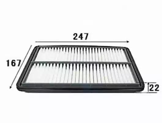 Фильтр воздушный A3004 A3004 JS ASAKASHI