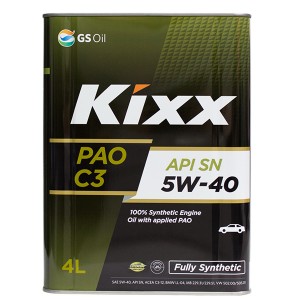 Масло моторное KIXX PAO C3 5W40 синт.4л L209244TE1 KIXX