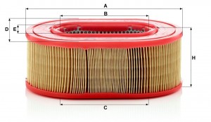 Фильтр воздушный C25124 C 25 124 MANN FILTER