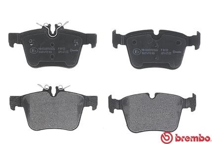 Колодки тормозные P50122 P50122 BREMBO