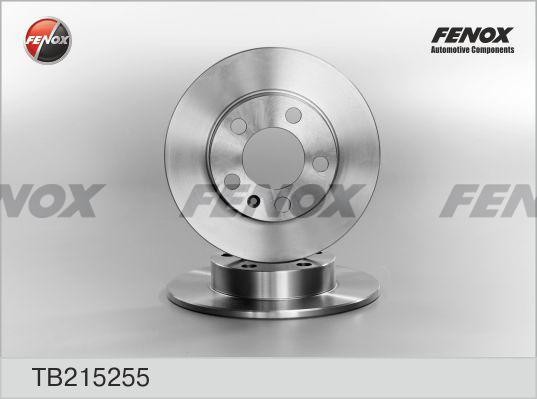 Диск тормозной задний SKODA Fabia 99-, Octavia 96-04, VW Golf 97-03 TB215255 TB215255 FENOX