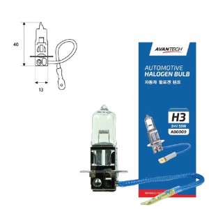 Лампа головного света Avantech H3 24V 55W AB0009 AVANTECH