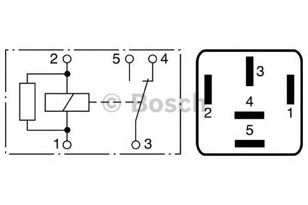 Реле стартера FORD Mondeo (99-) BOSCH 0986332053 BOSCH