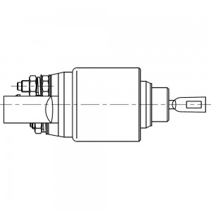 Реле втягивающее стартера для а/м Toyota Corolla (E180) (13-) 1.6i/1.8i VSR1915 VSR 1915 START VOLT