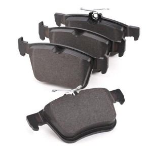 Колодки тормозные VW Golf 7 AUDI A3 (12-),TT (14-) задние (4шт.) TEXTAR 2500801 TEXTAR