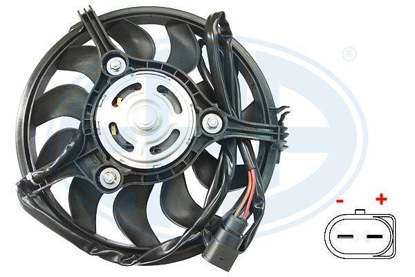 Вентилятор радиатора двигателя AUDI A4/A6/A8 VW PASSAT 97-05 352026 352026 ERA