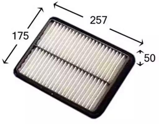 Фильтр воздушный  HYUNDAI SANTA FE 2,7 2001 -   HYUNDAI SANTA FE 2,4 2001 -  A93 A9311 JS ASAKASHI
