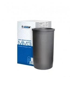 Гильза цилиндра  240, 243 дв. МТЗ (фосф.) с упл кольцами (Кострома) 2401002021 MOTOR DETAL