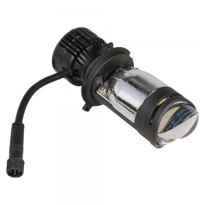 Лампа светодиодная H4 12-24V 28W 6500К (7000lm, белый) AIRLINE BI-LED LENS (2 шт AEAR224 AIRLINE