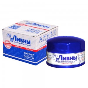Фильтр масляный ВАЗ-2108-2112 (инд.упаковка) ЛЮКС Ливны 2108-1012005-10-04 LIVNY