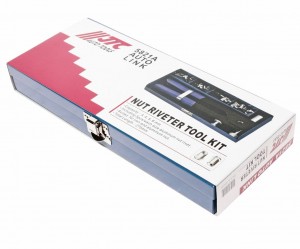 Заклепочник 270мм 3-6мм ручной резьбовой с комплектом заклепок в кейсе JTC JTC-5821A JTC TOOLS