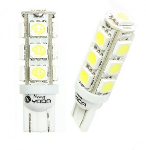 Лампа подсветки светодиодная W5W 12V 1.6W (T10, белый) Nord YADA 902397 NORD YADA