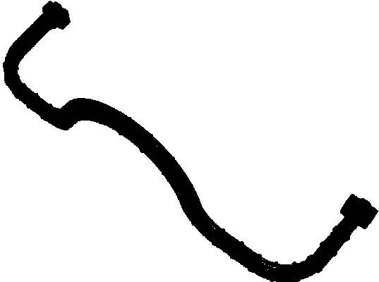 прокладка крышки распред шестерен! (р)\ VOLVO FH/FM дв. D9B/D13A 321.770 ELRING