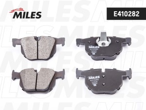Колодки тормозные задние (без датчика) (Смесь Low-Metallic) (BMW E90/E91/E60/E61 E410282 MILES