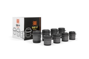 Сайлентблоки для а/м ВАЗ 2101 (8 шт.) "СЭВИ-ЭКСПЕРТ" 1203 SEVI
