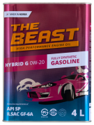 E0116L04U1 THE BEAST Синт-ое мот.масло HYBRID G 0W-20 (4л) E0116L04U1 THE BEAST