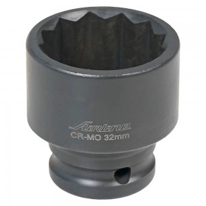 Головка ударная торцевая 1/2 DR двенадцатигранная 32мм (AT-IS12-47) ATIS1247 AIRLINE
