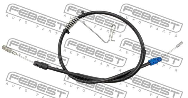 Трос ручника правый FORD TRANSIT TT9 2006-2014 2199-TT92WHRH 2199-TT92WHRH FEBEST