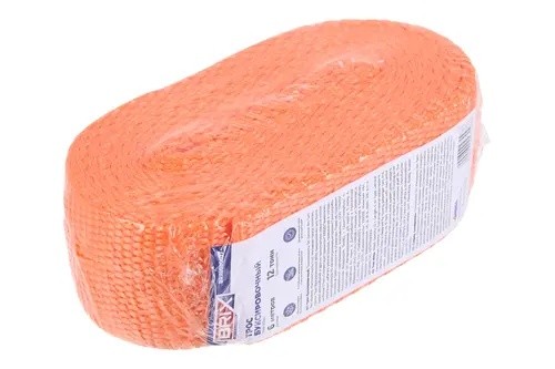 трос буксировочный! лента, 12т, 6м, с петлями\ BRX0080027 BRIX