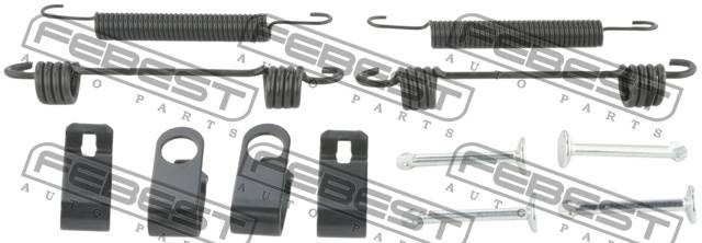 К-кт монтажный барабанных колодок KIA OPTIMA 2010-2015 1204-SONR-KIT 1204SONRKIT FEBEST