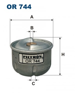 Фильтр масляный OR744 OR744 FILTRON