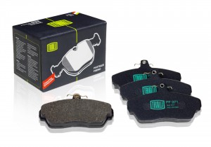 Колодки тормозные ГАЗ-3110,3302 передние (4шт.) TRIALLI PF 971 TRIALLI