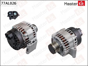 Генератор  FIAT DOBLO, OPEL ASTRA H 1.3 diesel (14V 90A) Masterkit 77AL026 MASTER KIT