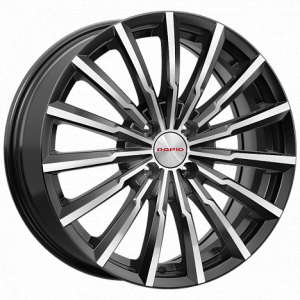 КиК Акцент 17.0 / 7.0J PCD 4x100.00 ET 41.00 ЦО 60.10 Литой / Черный с полирован 74857 K K WHEELS
