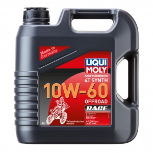 LiquiMoly 10W60 Motorbike 4T Synth Offroad Race (4L) масло мотор.! для мотоц. си 3054 LIQUI MOLY