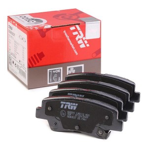 Колодки задние KIA CEE'D, HYUNDAI i30 2012-, TOYOTA AURIS E18 GDB3537 GDB3537 TRW