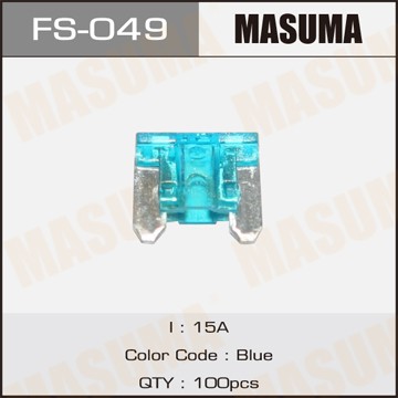 предохранитель LOW PROFILE! mini 15A, 1 шт.\ FS-049 MASUMA