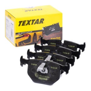Комплект тормозных колодок с противошумной пластиной Q+, зад, BMW,LAND ROVER, 3  2148703 TEXTAR