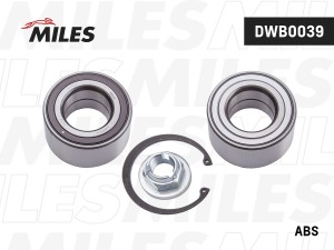 Подшипник ступицы передний FORD TOURNEO CONNECT/TRANSIT CONNECT 02- с ABS (SKF V DWB0039 MILES