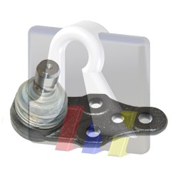 опора шаровая!\ Daewoo Lacetti 1.4/1.6/1.8 02> 93-03118 RTS