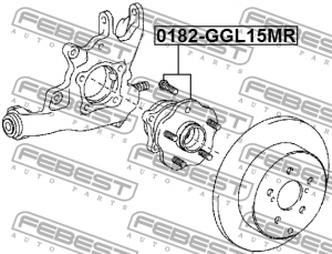 Ступица 0182-GGL15MR 0182-GGL15MR FEBEST