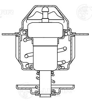 Термостат для а,м Ford Focus I 98-,Mondeo I 93-,Mondeo II 96- 92°С термоэл. LT 1 LT 1003 LUZAR