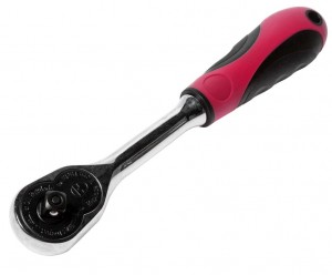 Ключ трещотка 1/4" 36 зубьев 150мм резиновая рукоятка JTC JTC-3602B JTC TOOLS