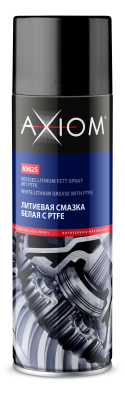 Литиевая смазка 650мл (белая, с PTFE) A9625 AXIOM
