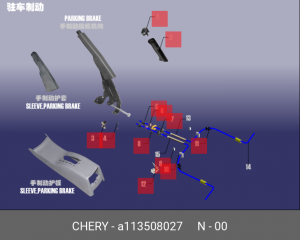 A11-3508027 ХОМУТ МЕТАЛЛ A11-3508027 CHERY
