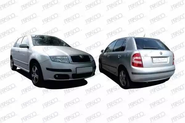 к-кт решеток радиатора! 4 шт.\ Skoda Fabia 1.2-2.0i/1.9TDi 99-08 SK3222000 PRASCO GROUP