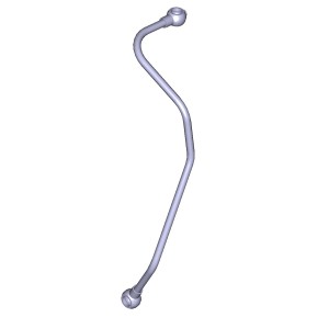 Трубка ЯМЗ-5344 ГАЗон Next подвода масла к турбокомпрессору АВТОДИЗЕЛЬ 5344.1118220-30 YAMZ