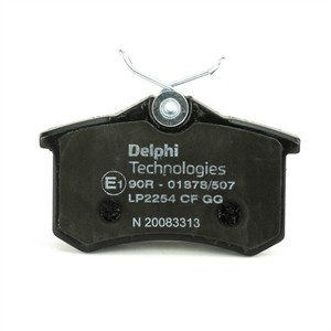 LP2254 колодки дисковые задние!\ Renault Clio/Megane/Modus/Scenic 1.2-2.0i/1.5-2 LP2254 DELPHI