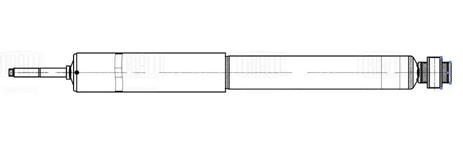 Амортизатор Kia Sorento (02-) от 09.2006 г.в. задн. (AG 08501) AG 08501 TRIALLI