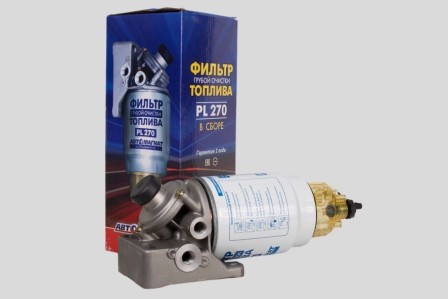 Фильтр топл. PreLine PL270 с подогревом в сб. КАМАЗ АВТОМАГНАТ PL270 AVTOMAGNAT