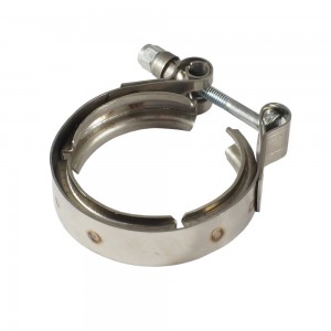 Хомут V-обр. (76мм.) КАМАЗ,ПАЗ дв. Cummins (Haffen) 0794 HAFFEN