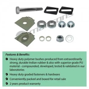 Ремкомплект BPW полурессоры (пластины,болт,гайки,втулки) MANSONS 300378 MANSONS