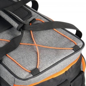 Сумка-холодильник (термосумка) PRO, 36л, 44*33*25см, водонепр., чер./сер.(ADCB00 ADCB004 AIRLINE