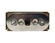 фонарь освещения номерного знака! LED, метал.\ МАЗ, КамАЗ 87-37241-SX STELLOX